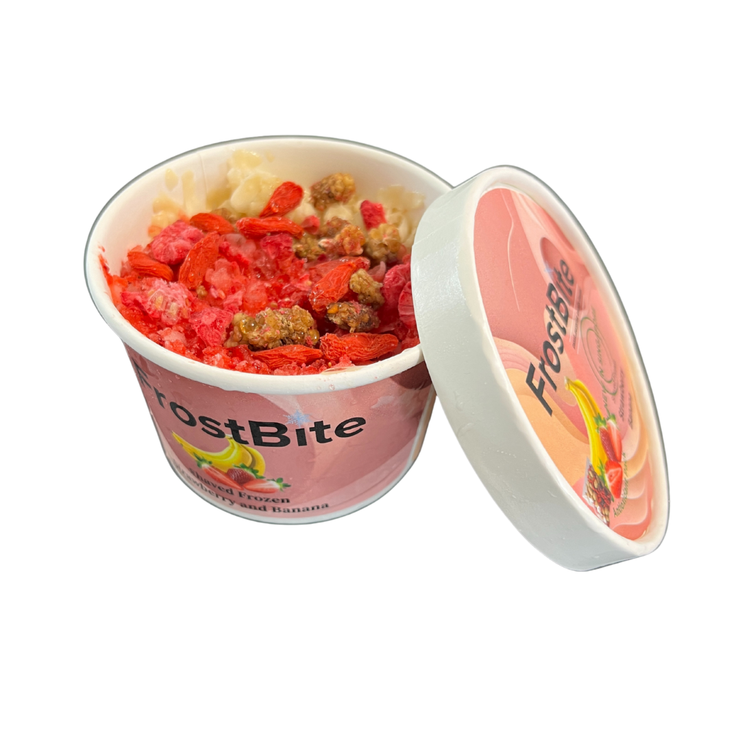 Frozen Strawberry Banana Cup
